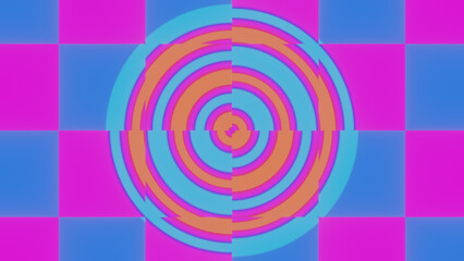 Looped Abstract Background for musics and lights show