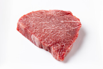 ステーキ　生肉　ランプ