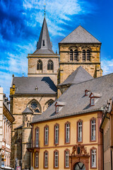 Fototapeta premium Architecture of Trier with the Cathedral of Saint Peter