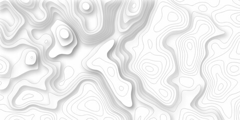 Abstracts Topographic map lines, contour background, Vector contour topographic map background. Topography and geography map grid abstract backdrop, Luxury black abstract line art.