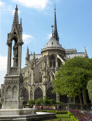 Fototapeta na wymiar Notre-Dame, Parigi