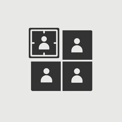 marketing customer client target icon