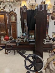 photo of vintage camera in antiques shop