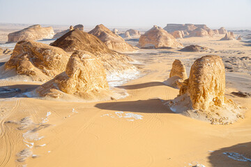 Fototapeta na wymiar White Desert, Sahara Desert, Egypt