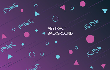 abstract geometric background. colorful modern wallpaper for presentation, web banner and social media.