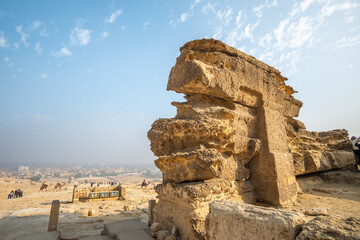 Giza Plateau, Great Pyramid, Pyramid of Khafre, Menkaure, Sphinx, Egypt