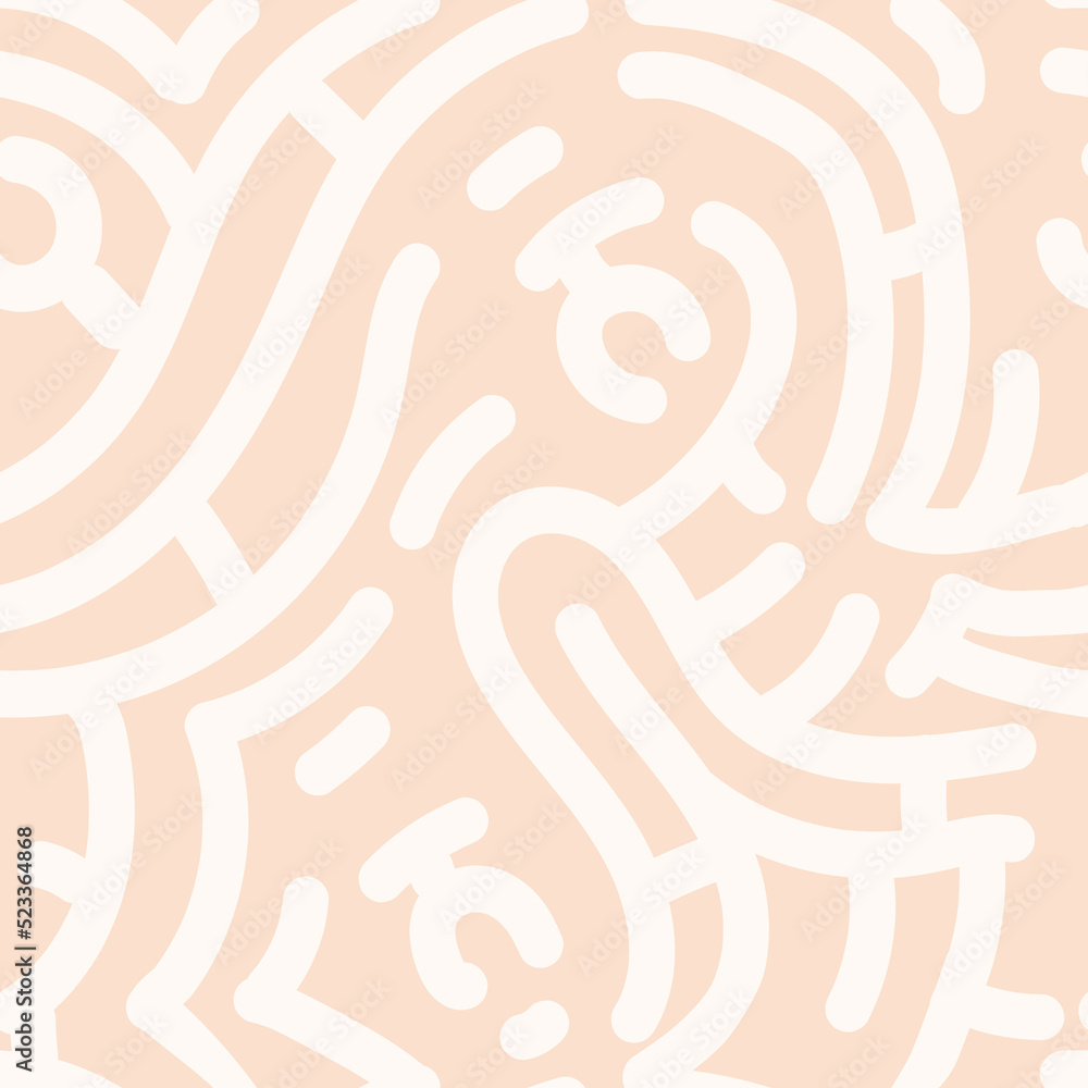 Poster abstract wavy seamless pattern.vector fashion seamless background.stylish monochrome linear texture 