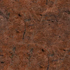  Contrast brown granite texture with dark cracks. Seamless square background, tile ready. Stone wallpaper and counter tops. Natural abstract vintage stone used as ceramic wall and floor tiles surface. © Dmytro Synelnychenko