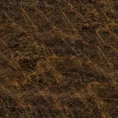Tuinposter Brown patterned granite with contrast ground. Seamless square, tile ready. Natural texture of granite with high resolution, glossy stone for wall tiles and floor tiles, rustic. Matt pattern of stone. © Dmytro Synelnychenko