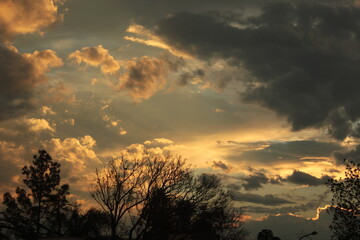 Sky storm