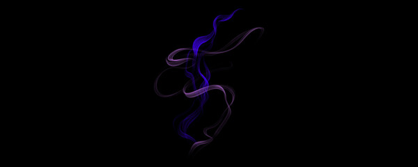 Abstract Smoke Motion Effect Background