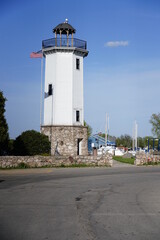 Beautiful Light House on lake Winnebago.