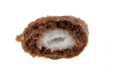 dry breakfast pads isolated