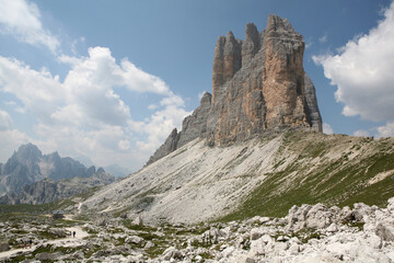 Fototapeta na wymiar Three Peaks of Lavaredo, Italy