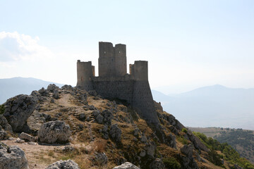Castle of Rocca Calascio, Abruzzo, Italy - 523374872