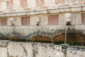 Fountain of 99 Sprouts, L'Aquila, Italy