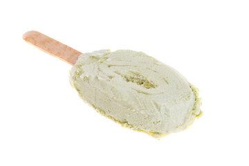 ice cream on a stick isolated