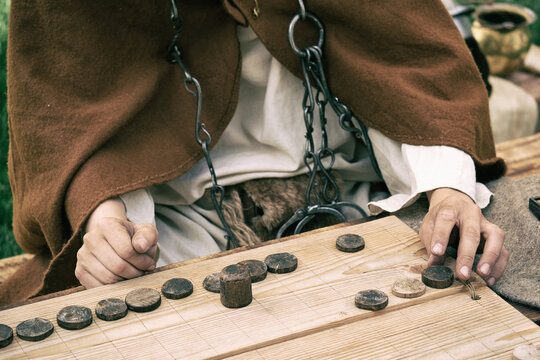 Ludus Latrunculorum, or Latrunculi, is an ancient Roman strategy game. Reconstruction of board games from the Roman Empire