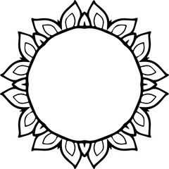 SVG Wreath Bookmark Tshirt Design Cricut Silhouette