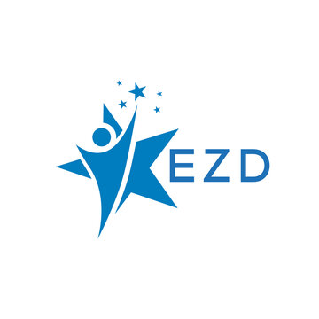 EZD Letter logo white background .EZD Business finance logo design vector image in illustrator .EZD letter logo design for entrepreneur and business.
