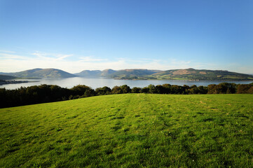 A view from Canada Hill, Rothesay, on Scotland's Isle of Bute