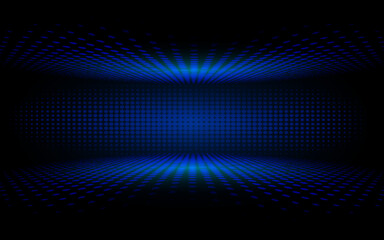 Futuristic technology concept half tone circle background.Used for presentations, advertisements, posters, cover designs.