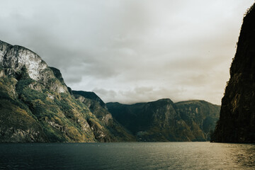 Norway. Few hours north from Bergen. Fjords and mountains in summer time (August)