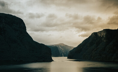 Norway. Few hours north from Bergen. Fjords and mountains in summer time (August)