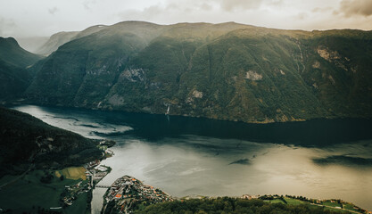 Norway. Few hours north from Bergen. Fjords and mountains in summer time (August)