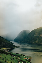 Norway. Few hours north from Bergen. Fjords and mountains in summer time (August)
