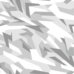 Camouflage geometric seamless pattern. Abstract modern endless military texture for fabric and fashion textile print. Vector background. © Алексей Панков