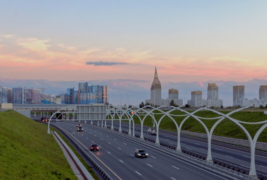 Western high-speed diameter in Saint Petersburg