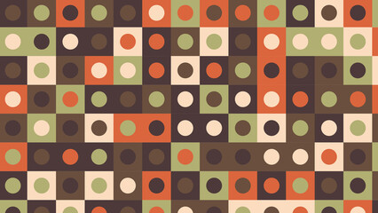 brown beige geometric pattern, seamless wallpaper for fabric, tile, tablecloth