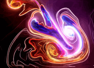 abstract background multycolours