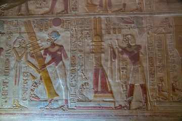Abydos, Temple of Seti the First, Egypt