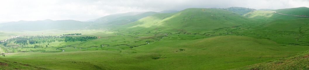 Persembe plateau in Aybasti Ordu - Turkey (Türkiye). Perşembe Plateau (Turkish: Perşembe Yaylası) is a high meadow near the town of Aybasti, one of the biggest tourist attractions in the area.

