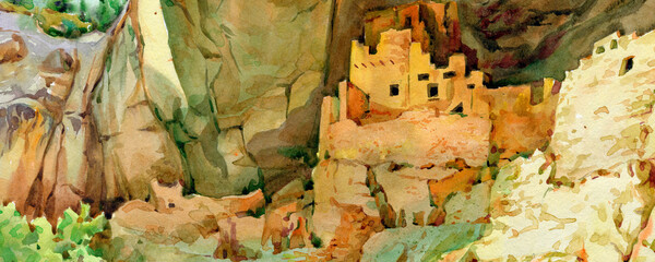Cliff Palace at Mesa Verde National Park