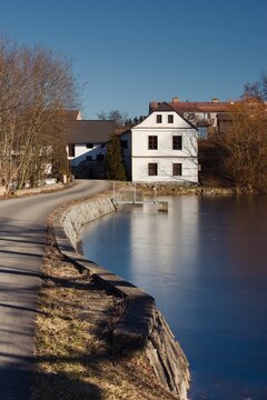 house by the pond