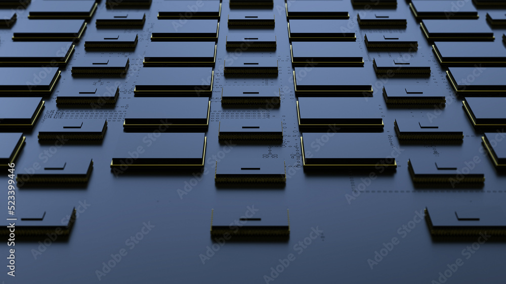Poster Printed circuit board, technology background/Technology background of the abstract computer motherboard, can be used in the description of technological processes, science, education. 