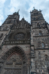 Fototapeta premium Saint Lorenz church in Nuremberg in Germany