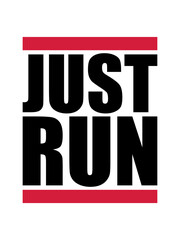 Just Run Balken Logo 
