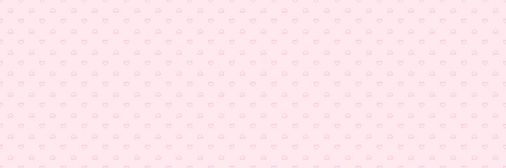 Hand drawn holiday background with hearts. Seamless pattern. Valentine's day. Print for polygraphy, posters, banners and textiles