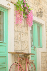Croatian colors bursting