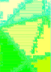 Vertical social template for backgrounds, web banner, posters and your creative design works etc