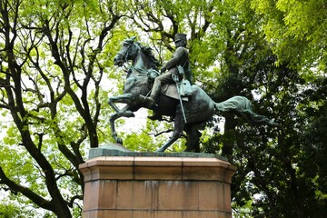 北白川宮能久親王の銅像