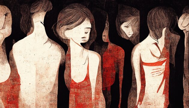 Kidnapping and human trafficking, violence against women, human slavery, forced prostitution, sexual abuse with the aim of exploiting them for profit