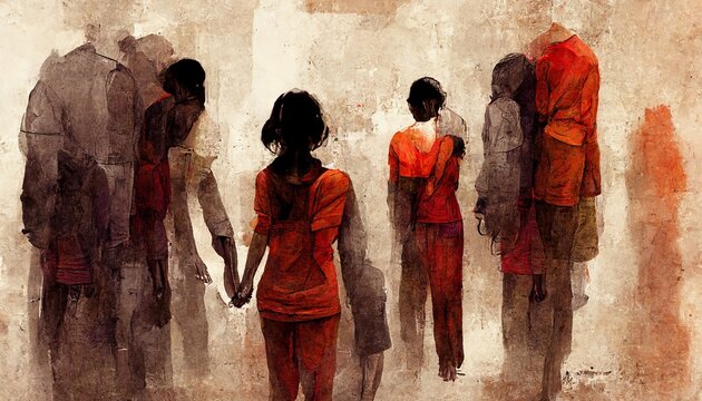 Human Trafficking is the recruitment, transportation, transfer, harbouring or receipt of people through force, fraud or deception, with the aim of exploiting them for profit