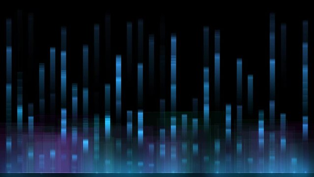 縦　流れ　電飾　CG　光　動く　パーティクル　モーショングラフィックス

