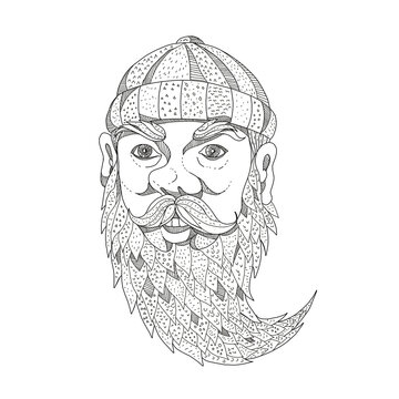 recommend clip art: Paul Bunyan Lumberjack Doodle Art