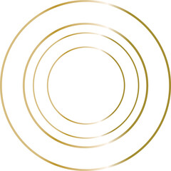 gold circle. ,Several golden circles in an elegant style.